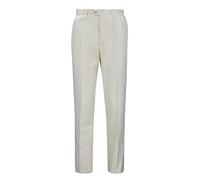 Xposed Classic Black Navy Blue Suit Trousers for Men's Tailored Fit Formal Dress Pants [TRS-PJ482494-CREAM-34]