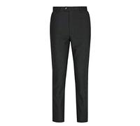 Xposed Classic MAX Mens Trousers Tailored Fit Regular Smart Office Work Suit Pants in Black, Charcoal, Grey [AMZCH-TRS-MAX-BLACK-44]