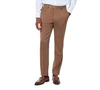Xposed Ezra - Brown Tailored FIT Suit Trousers [TRS-Ezra-Brown, UK/US 32 EU 42]