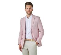 Xposed Lewis Mens 100% Linen Blazer Smart Casual Single Breasted Tailored Fit Summer Holiday Jacket