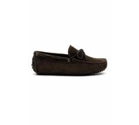Xposed MAT Men's Real Suede Driving Loafers Leather Lined Slip On Moccasins Pebble Sole[803-1-COFFEE-43 EU, 9 UK]