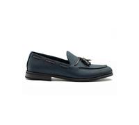 Xposed Men’s Faux Leather Tassel Loafers London - Classic Smart Slip-On Shoes (Black, Navy, Brown, Tan)