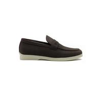Xposed Men’s Faux Suede Penny Loafers Lightweight Slip-On Smart Casual Summer Shoes