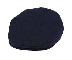 Xposed Menâ€™s Classic Wool Blend Flat Cap Countryside Retro 1920s Gatsby Plain Hat [WF2171-NAVY-L]
