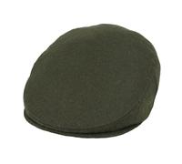 Xposed Menâ€™s Classic Wool Blend Flat Cap Countryside Retro 1920s Gatsby Plain Hat [WF2171-OLIVE-M]