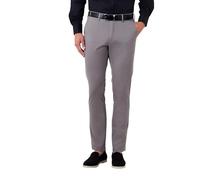 Xposed Mens 100% Cotton Stretch Pre Washed Chino Grey Tapered Legs [SID-CHINO58-GREY-40]