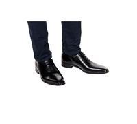 XPOSED Men's Calf Leather Wholecut Oxford Lace-Up Shoes in Black | Size: 12 XPOSED Black 12