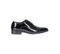 XPOSED Men's Classic Oxford Lace-up Toe Cap Shoes in Black | Size: 8 XPOSED Black 8