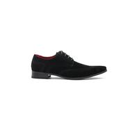 XPOSED Men's Classic Suede Brogues Dress Shoes in Black | Size: 10 XPOSED Black 10