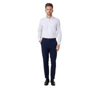 XPOSED Men's Classic Tailored Fit Cotton Shirt in White | Size: 15-17 XPOSED White 15-17
