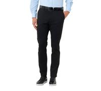 XPOSED Men's Cotton Stretch Chino Pants All Seasons in Black | Size: 42 XPOSED Black 42