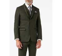 XPOSED Men's Dane Tweed Jacket - Classic Tailored Fashion Statement in Green | Size: 46 XPOSED Green 46