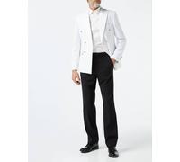 XPOSED Men's Double Breasted Blazer with Buttons in White | Size: 40 XPOSED White 40