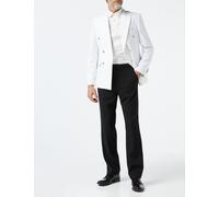 XPOSED Men's Double Breasted Blazer with Buttons in White | Size: 42 XPOSED White 42