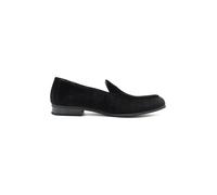 XPOSED Men's Elegant Velvet Tuxedo Slippers for Formal Occasions in Black | Size: 8 XPOSED Black 8