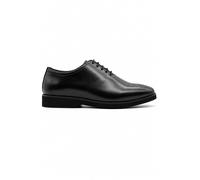 XPOSED Men's Faux Leather Whole-Cut Oxford Brogue Shoes in Black | Size: 7 XPOSED Black 7