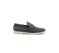 XPOSED Men's Faux Suede Leather Penny Loafers Lightweight in Grey | Size: 11.5 XPOSED Grey 11.5