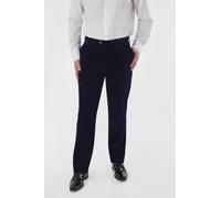 XPOSED Men's Gary Velvet Trousers - Stylish Elegant in Navy | Size: 38 XPOSED Navy 38