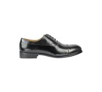 XPOSED Men's Genuine Leather Shiny Oxford Shoes in Black | Size: 8 XPOSED Black 8