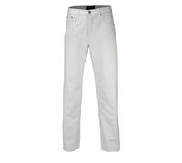 XPOSED Men's Georgio Peviani Comfort Fit Jeans for Casual Style in White | Size: W34 L29 XPOSED White W34 L29