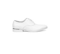 XPOSED Men's Glossy Classic Lace-Up Oxfords in White | Size: 7 XPOSED White 7