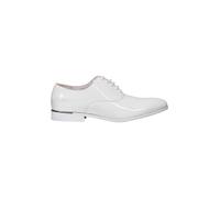 XPOSED Men's Glossy Classic Lace-Up Oxfords in White | Size: 9 XPOSED White 9