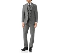 XPOSED Men's Jax - Herringbone Tweed Suit in Grey | Size: 46R XPOSED Grey 46R