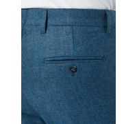 XPOSED Men's KANO Tweed Herringbone Trousers in Navy | Size: 36 XPOSED Navy 36