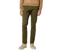 Xposed Mens Khaki 100% Cotton Stretch Chinos Washed [SID-CHINO77-KHAKI-34]
