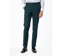 XPOSED Men's Louis Formal Tailored Dress Suit Trousers Elegant Occasions in Green | Size: 30 XPOSED Green 30
