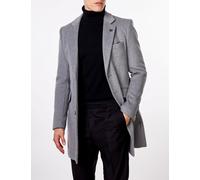 XPOSED Men's NATE Wool Blend Long Overcoat - Timeless Elegant Outerwear in Grey | Size: 50 XPOSED Grey 50