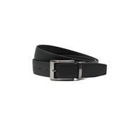 XPOSED Men's Reversible & Leather Belt in Black | Size: 120 cm XPOSED Black 120 cm