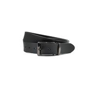 XPOSED Men's Reversible & Leather Belt in Black | Size: 120 cm XPOSED Black 120 cm
