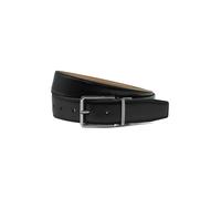 XPOSED Men's Reversible & Leather Belt in Silver | Size: 120 cm XPOSED Silver 120 cm