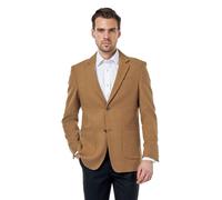 XPOSED Men's Sean Wool Blend Stretch Tweed Jacket in Brown | Size: 48 XPOSED Brown 48