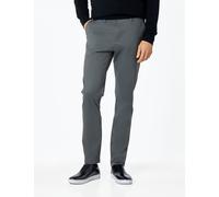 XPOSED Men's Stretch Cotton Smart Chinos Every Occasion in Charcoal | Size: 36 XPOSED Charcoal 36