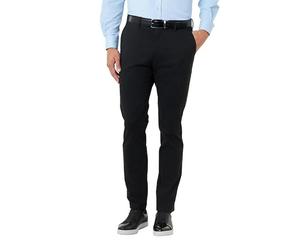 Xposed Mens Stretch Washed 100% Cotton Chinos Trousers Smart Casual Retro Tailored Fit Pants