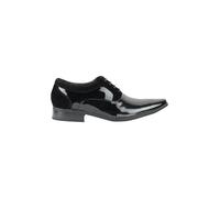 XPOSED Men's Stylish Faux Leather Formal Lace-Up Oxfords in Black | Size: 10 XPOSED Black 10