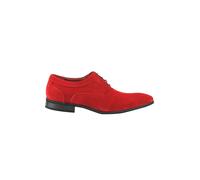 XPOSED Men's Stylish Faux Leather Lace Up Oxford Shoes in Red | Size: 11.5 XPOSED Red 11.5