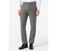 XPOSED Men's Stylish Herringbone Tweed Trousers in Grey | Size: 42 XPOSED Grey 42