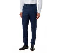 XPOSED Men's Textured Tailored Fit Suit Trousers in Navy | Size: 48 XPOSED Navy 48