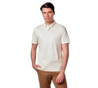 Xposed Mercerised Cotton Cream Polo T Shirt Short Sleeve, M