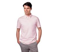Xposed Mercerised Cotton Pink Polo T Shirt Short Sleeve, L