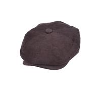 XPOSED Stylish Cotton Corduroy Newsboy Cap in Brown | Size: Small XPOSED Brown S