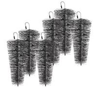 XPOtool 6X Downpipe Leaf Guard Ø 8-12 cm Length 25cm Gutter Brush Set, Conical Shape, Catches Leaves, Branches and Other Debris to Prevent Clogged Gutters