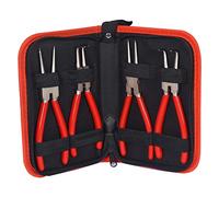 XPOtool Circlip Pliers Set 4 Pieces Internal External Snap Ring Pliers 90 Degree Bent and Straight