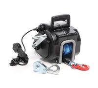XPOtool Electric Cable Winch 12V Motor Winch Cable Pull up to 2267 kg 450W Motor Hoist 1.38m/min