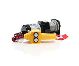 XPOtool Electric Cable Winch 907kg 12V Winch Haulage with 12.5m Steel Cable 1hp Motor Winch Offroad