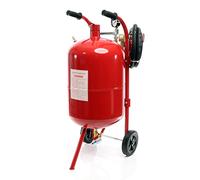 XPOtool Mobile Sandblasting Device 38L Pneumatic Sandblaster with Accessories Removes Rust, Paint