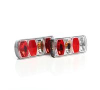 XPOtool Rear Trailer Lights 223 x 101 x 53 mm, Weatherproof & Durable Design, Bright Trailer Lighting for Improved Visibility, E-Mark Certified, Quick Installation